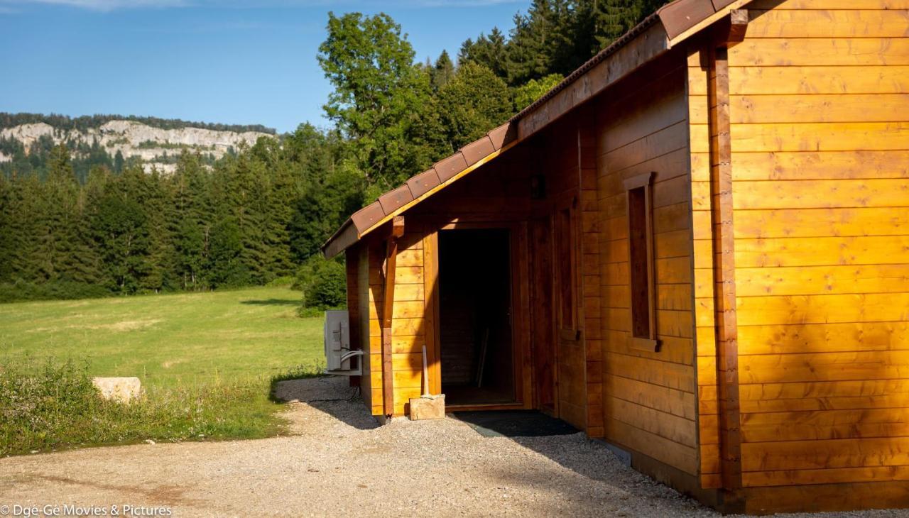 Les Jardins du Hérisson Chalet 2 Bonlieu Exterior foto