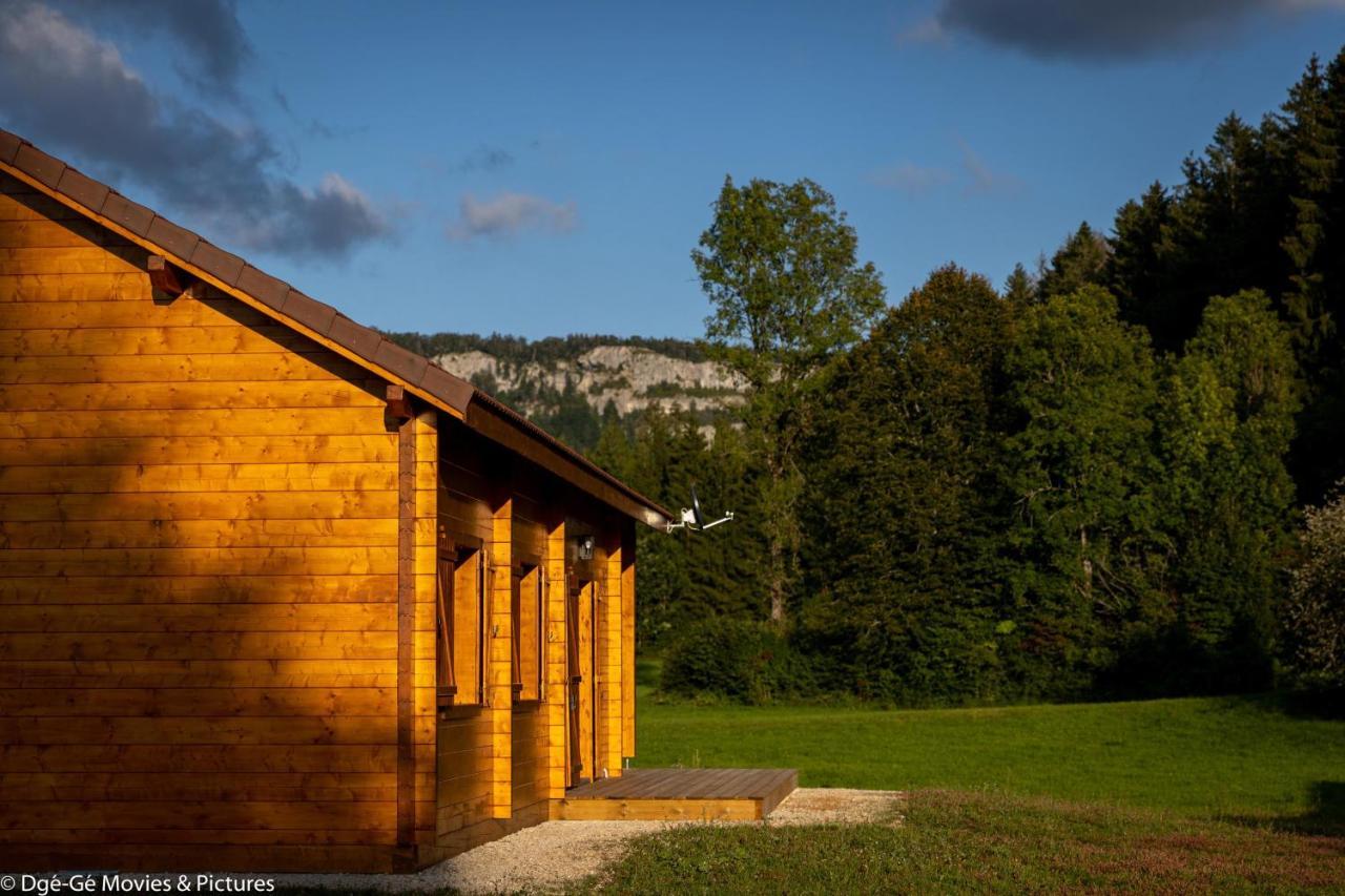 Les Jardins du Hérisson Chalet 2 Bonlieu Exterior foto